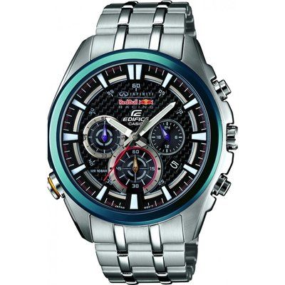 Mens Casio Edifice Red Bull Limited Edition Chronograph Watch EFR-537RB-1AER