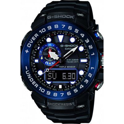 Men's Casio G-Shock Premium Gulfmaster Alarm Chronograph Radio Controlled Watch GWN-1000B-1BER