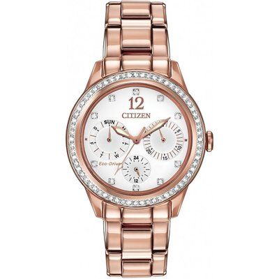 Ladies Citizen Silhouette Crystal Watch FD2013-50A