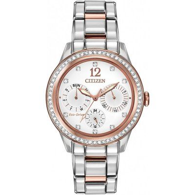 Ladies Citizen Silhouette Crystal Watch FD2016-51A