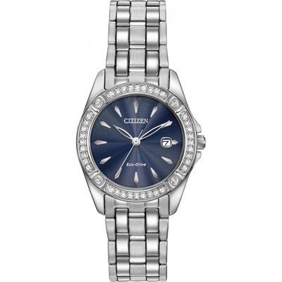 Ladies Citizen Silhouette Crystal Watch EW2350-54L