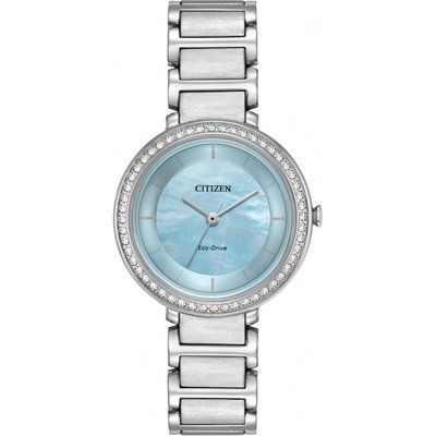 Ladies Citizen Silhouette Crystal Watch EM0480-52N