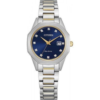 Citizen Silhouette Diamond Watch EW2584-53L