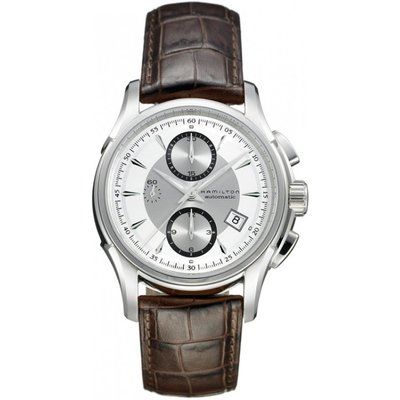 Mens Hamilton Jazzmaster Automatic Chronograph Watch H32616553