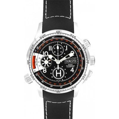 Mens Hamilton Khaki X-Copter Automatic Chronograph Watch H76616333