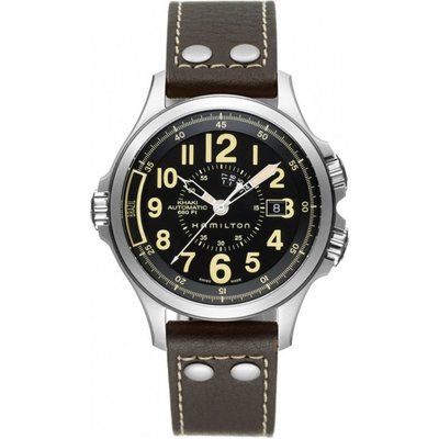 Mens Hamilton Conservation GMT Automatic Watch H77565533