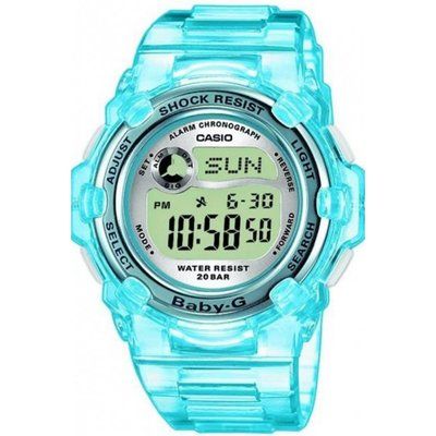 Ladies Casio Baby-G Alarm Chronograph Watch BG-3000-2ER