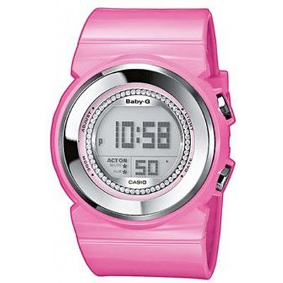 Ladies Casio Baby-G Alarm Chronograph Watch BGD-102-4ER