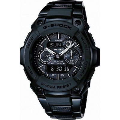 Mens Casio Premium G-Shock MT-G Alarm Chronograph Radio Controlled Watch MTG-1500B-1A1EF