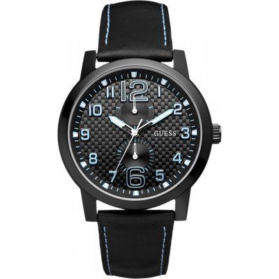 Mens Guess Lights Out Watch W95111G3