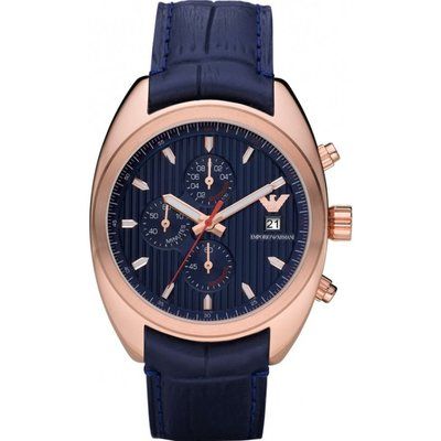 Mens Emporio Armani Sports Luxe Chronograph Watch AR5935