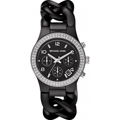 Ladies Michael Kors Ceramic Chronograph Watch MK5388