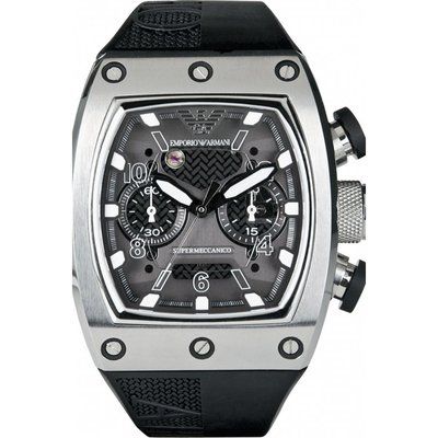 Mens Emporio Armani 30th Anniversary Limited Edition Automatic Chronograph Watch AR4900