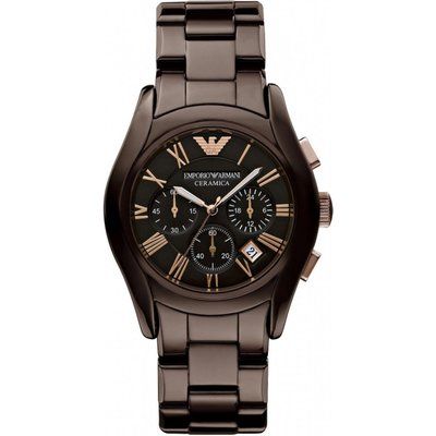 Men's Emporio Armani Ceramica Ceramic Chronograph Watch AR1446
