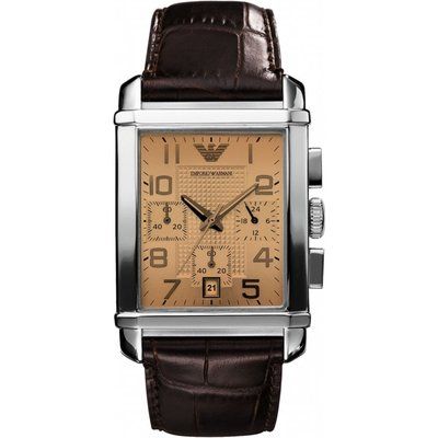 Mens Emporio Armani Chronograph Watch AR0337