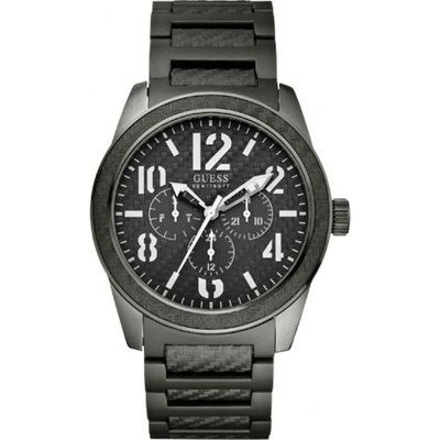 Mens Guess Punched Watch W15073G2
