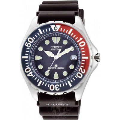 Mens Citizen Divers Eco-Drive Watch BN0001-01L