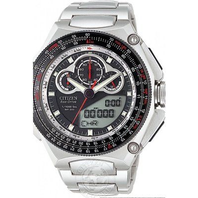 Men's Citizen Promaster SST Alarm Chronograph Eco-Drive Watch JW0010-52E