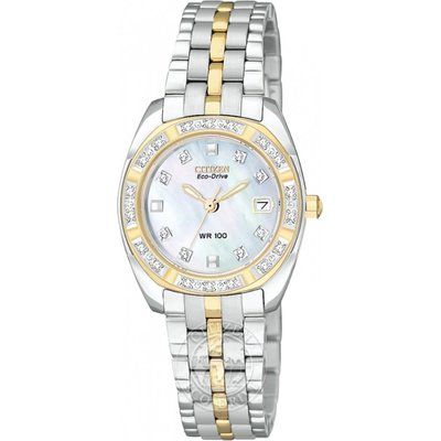 Ladies Citizen Paladion Diamond Watch EW1594-55D