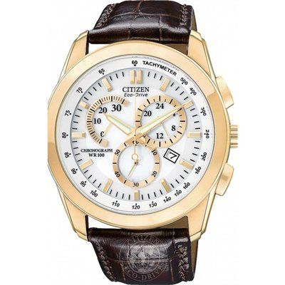 Men's Citizen Chronograph Eco-Drive Watch AT1183-07A