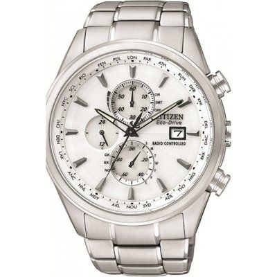 Men's Citizen World Chronograph A-T Chronograph Radio Controlled Eco-Drive Watch AT8010-58B