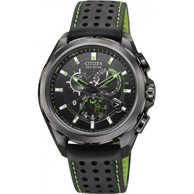 Mens Citizen Proximity Bluetooth Chronograph Eco-Drive Watch AT7035-01E