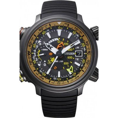 Men's Citizen Promaster Altichron Chronograph Eco-Drive Watch BN4025-01E