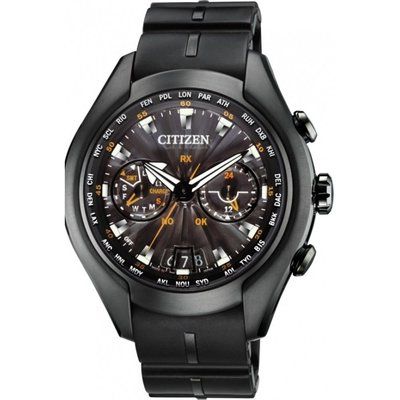 Mens Citizen Satellite Wave-Air GPS Radio Controlled Eco-Drive Watch CC1076-02E