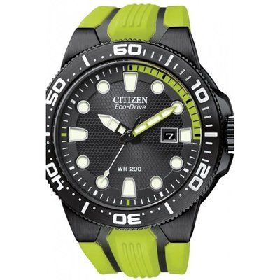 Mens Citizen Scuba Fin Eco-Drive Watch BN0095-16E