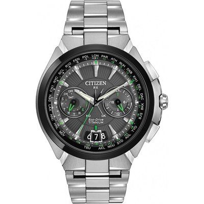 Men's Citizen Satellite Wave Ti Titanium Eco-Drive Watch CC1084-63E