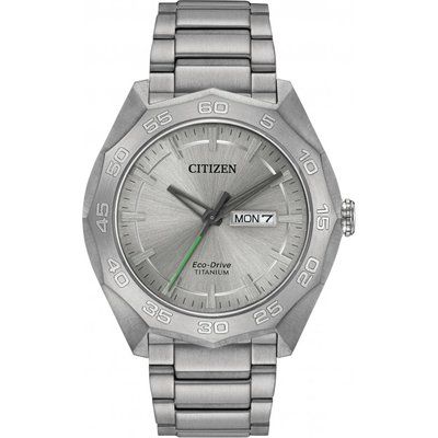 Mens Citizen Titanium Watch AW0060-54A