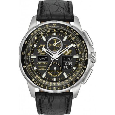 Men's Citizen Skyhawk A-T Limited Edition Alarm Chronograph Radio Controlled Watch JY8057-01E