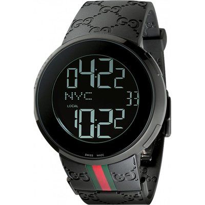 Unisex Gucci I-Gucci Alarm Chronograph Watch YA114207
