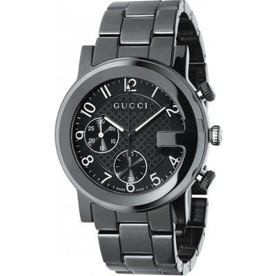 Men's Gucci G Chrono Ceramic Chronograph Watch YA101352
