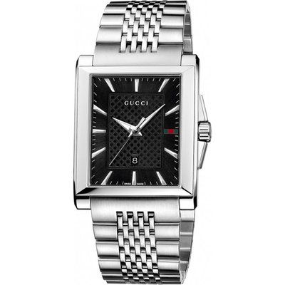 Men's Gucci G-Timeless Rectangle Watch YA138401
