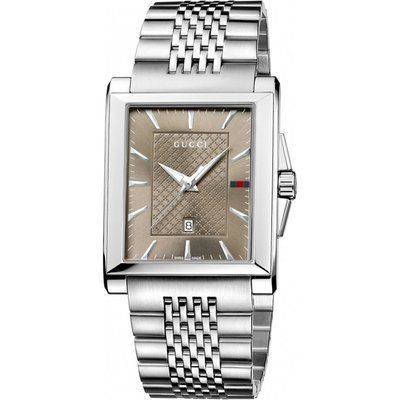 Men's Gucci G-Timeless Rectangle Watch YA138402