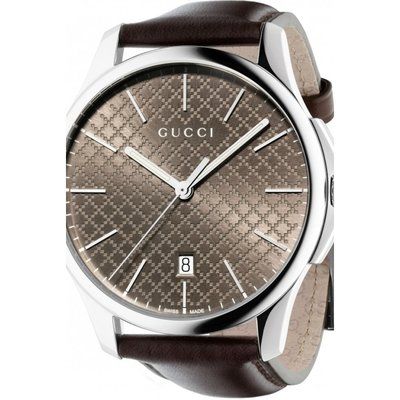 Mens Gucci G-Timeless Slim Watch YA126318