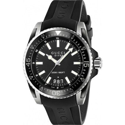 Men's Gucci Dive 45mm Watch YA136204