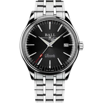 Ball Trainmaster Manufacture 80 Hours Watch NM3280D-S1CJ-BK