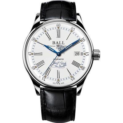 Ball Trainmaster Endeavour Chronometer Watch NM3288D-LL2CJ-WH