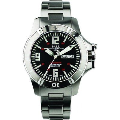 Men's Ball Engineer Hydrocarbon Spacemaster Glow Chronometer Automatic Watch DM2036A-SCA-BK