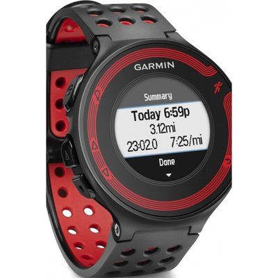 Mens Garmin Forerunner 220 GPS Heart Rate Monitor Bundle Alarm Chronograph Watch 010-01147-40