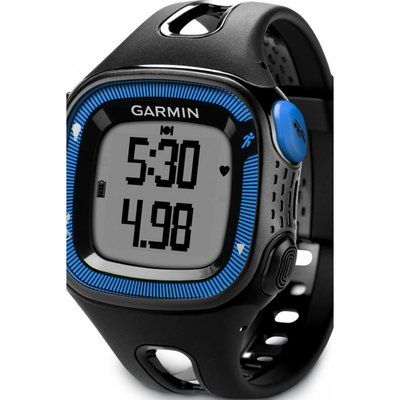 Men's Garmin Forerunner 10 GPS Heart Rate Monitor Bundle Alarm Chronograph Watch 010-01241-50