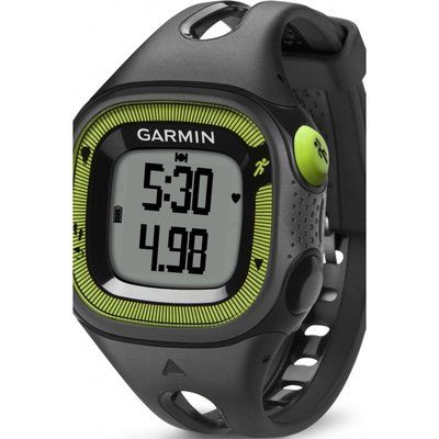 Men's Garmin Forerunner 10 GPS Heart Rate Monitor Bundle Alarm Chronograph Watch 010-01241-70