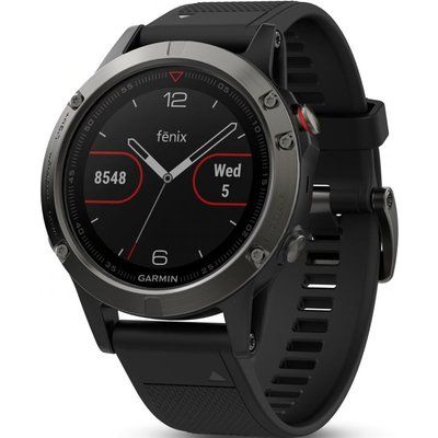 Unisex Garmin fenix 5 Bluetooth GPS HRM Alarm Chronograph Watch 010-01688-00