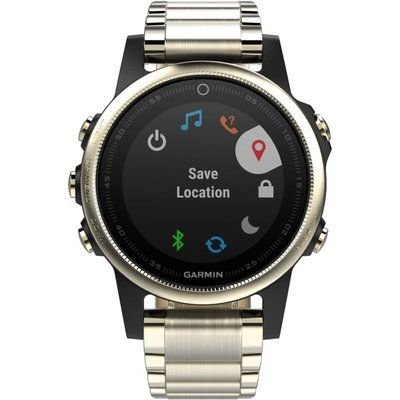 Garmin Fenix 5S Sapphire Bluetooth Alarm Watch 010-01685-15