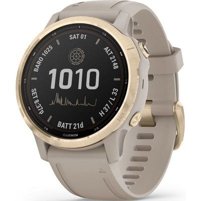 Unisex Garmin fenix 6S Pro Solar Bluetooth Smartwatch 010-02409-11