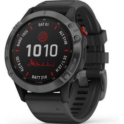 Unisex Garmin fenix 6 Pro Solar Bluetooth Smartwatch 010-02410-15
