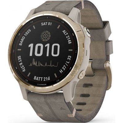 Unisex Garmin fenix 6S Pro Solar Bluetooth Smartwatch 010-02409-26
