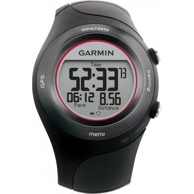 Men's Garmin Forerunner 410 GPS Heart Rate Monitor Bundle Alarm Chronograph Watch 010-00658-41